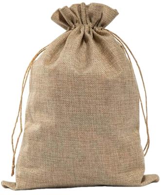 China Gift Sack Burlap Bags with Drawstring, 8