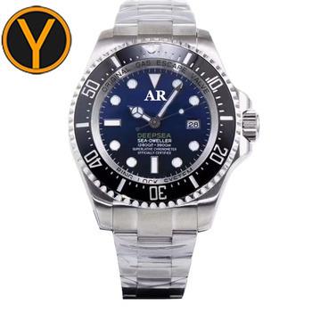 China Factory automatic date top AR gradient dial, equipped with 3135 movement, 904L steel 44MM, the top brand diving luxury watch for sale