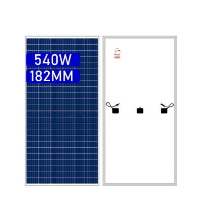 China Luxury 540 Watt Solar panel Single glass Solar mono kit 540W For Home Solar Roof Panel 182mm 72cells 144half cells for sale