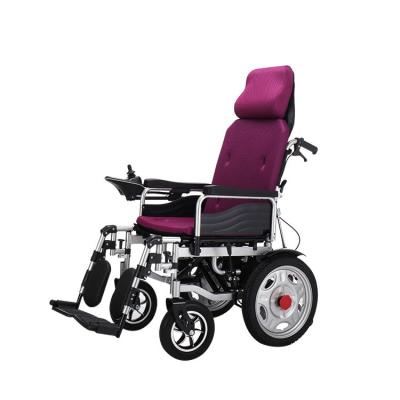 China Factory sale liar wheelchairs various steel electric wheelchair on sale adult for sale