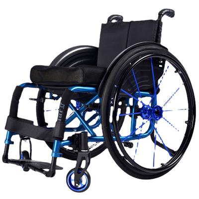 China Unique hot sale transport aluminum alloy design pediatric sports wheelchair for sport for sale