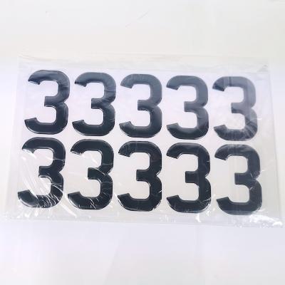 中国 Custom Letter Nameplate Stick Nameplate Acrylic Gel Europe Number Plate Blank Letter 販売のため