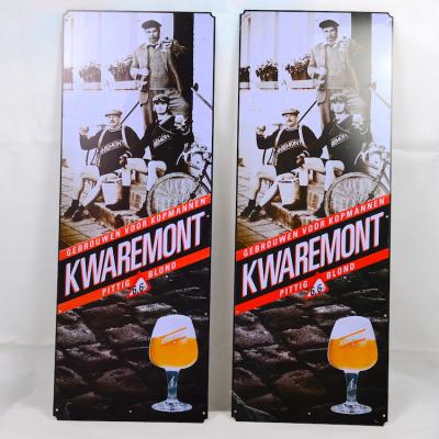 China Custom Embossed Aluminum Metal Tin Wall Africa Beer Signs Plaque For Decor for sale