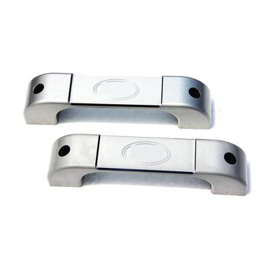 China Aluminum Alloy Car Part Kit Aluminum Alloy Interior Door Handle Fit For Land Rover Defender 90/110 for sale