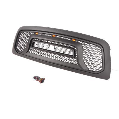 China ABS Front Grille With 3PCS LED lights set fit for 2010-2019 Dodge Ram 2500 for sale