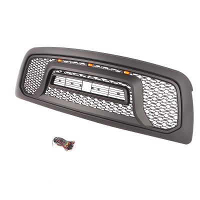 China ABS Matte Black 3 LED Grille Fit For 2009-2012 Dodge Ram 1500 for sale