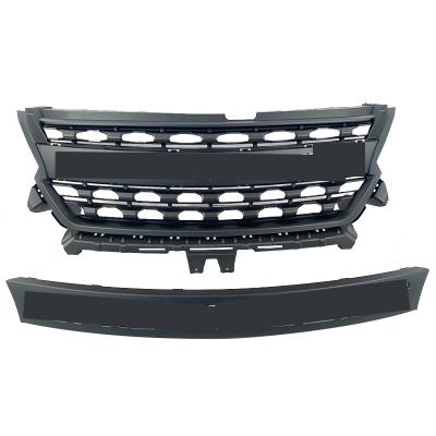 China ABS New Front Matte-Black Mesh Grille Fit for 2016 2017 2018 Chevrolet S10 for sale