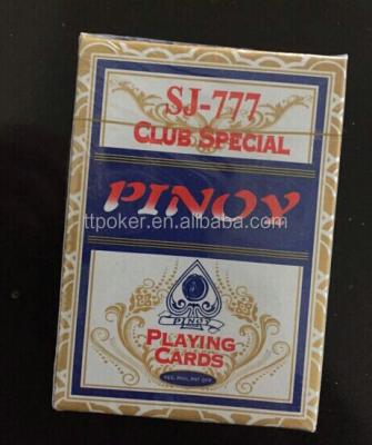 China Good quality hot supply printing playing card 777 paper factory supply for sale