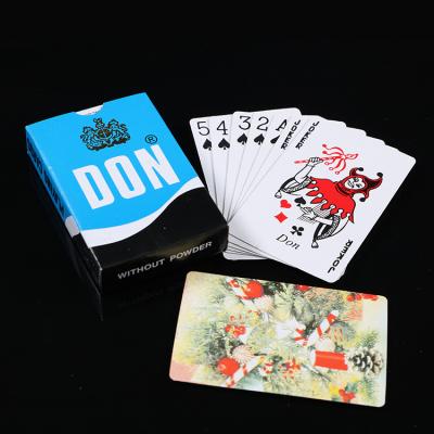 China Various Customer Demand Paper Advertising Printing Marked Playing Cards For Sale for sale