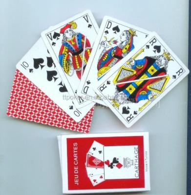 China Alibaba China Factory Excellent Quality Paper Both Sides Custom Playing Card for sale