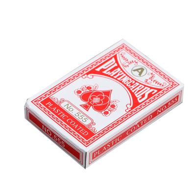 China Good Custom Cheapest 555 Paper Playing Cards For Promotion for sale