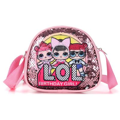 China PU Fashion Candy Color Hot Selling Cross - Body Cute Mini Kid Girls Purses and Handbags for sale