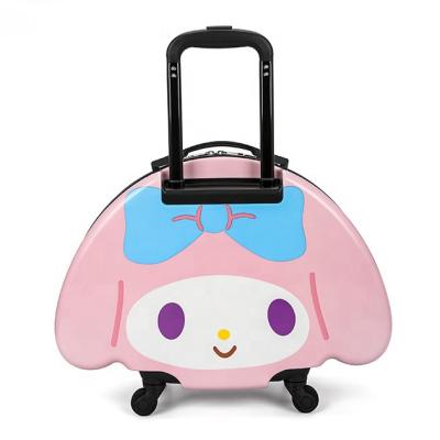 China 3D 20 Inch Children Travel Cartoon Trolley Case Airport Luggage Cute Hard Suitcase for sale