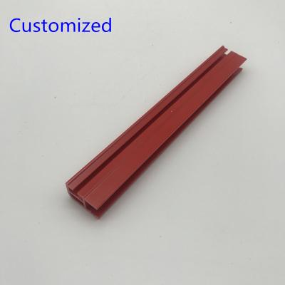 China Professional Customized Plastic Office Building Color Extrusion PVC Profile Window Frame Profiles for sale