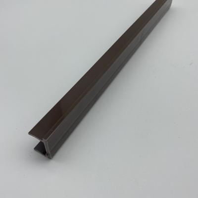 China Modern professional high quality plastic PVC sliding rail U shape custom plastic extrusion for sale