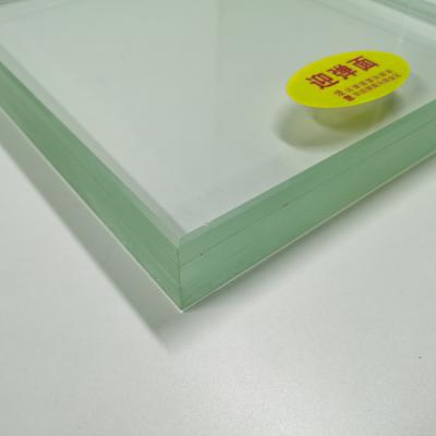 China High Security 8mm+2.28mm sgp+10mm+2.28sgp+10mm Clear Laminated Bullet Proof Glass for sale