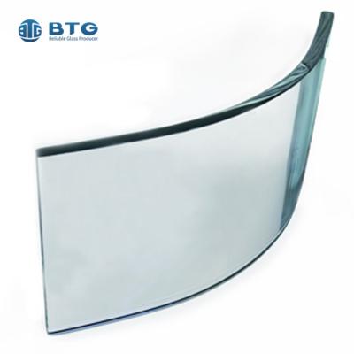 China Dining 5mm+1.52pvb+5mm Laminated Balustrade High Quality Hot Bending Glass for sale