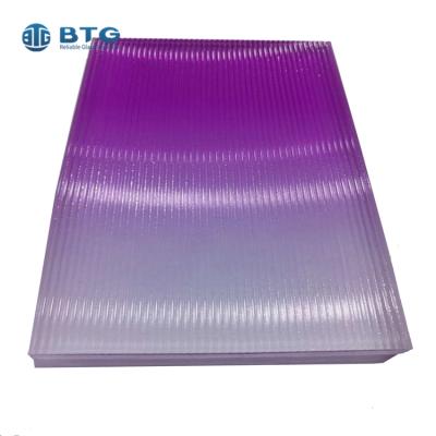 China Kitchen 6mm 8mm 12mm Office Partition Wall Art Toughened Gradient Partition Laminated Glass for sale