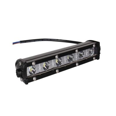 China 7inch 18W Super Slim Small Car Motorcycle Led Light Bar All for sale