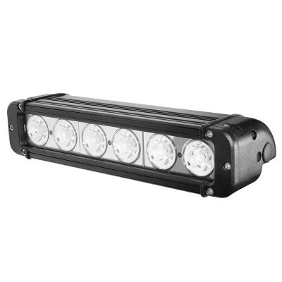 China Offroad High Bright CRE E 10W LED Bar Bottom Mounted Row One 11 Inch Single Row 60W for sale