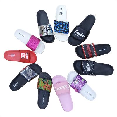 China Fashion Trend Slippers Factory Wholesale Mens Slides Custom Made Unisex Slide Sandals Shoes for sale