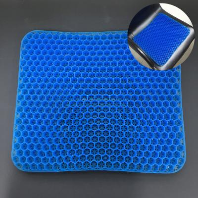 China Luxury Business OEM/Factory Direct Strip Back Support Chair Pillow Car Gel Cushion For Home Office Truck Driver for sale