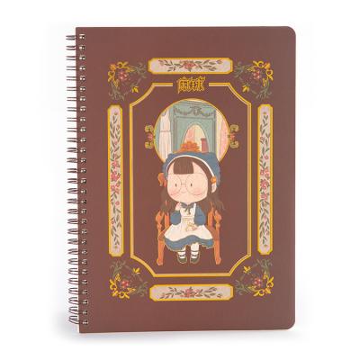 China Spiral Binding Planner Plain Paper Spiral Customized Reusable Notebooks for sale