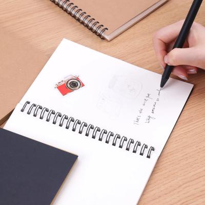 China Spiral Sublimation Recycled 50 70 100 Sheets Coil Spiral Sketchbook Blanks Notebook for sale