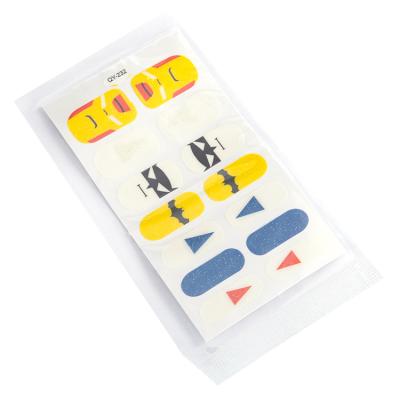 China Eco-friendly custom made affordable non-toxic DIY kawaii anime nail stickers set for sale