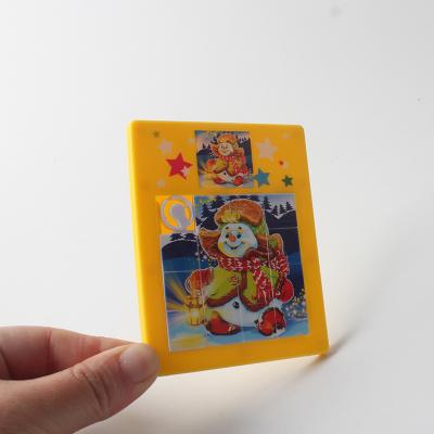 China Eco - Friendly Customize Printable Kids Game Plastic Jigsaw Slide Puzzles for sale