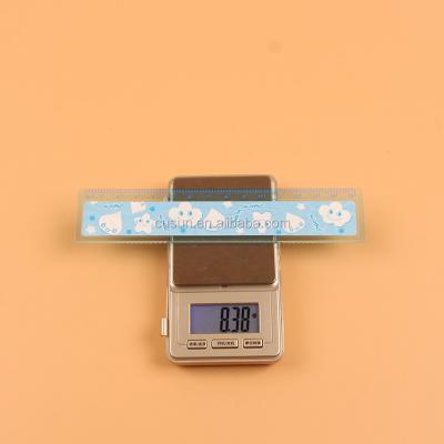 China Factory Price Eco - Friendly Custom Logo Clear Plastic Ladder Ruler for sale