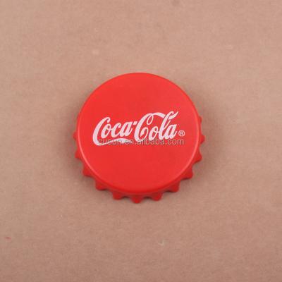 China Viable Custom Shaped Cute Logo Cap Bottle Opener Cap Bottle Opener for sale