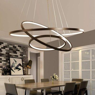 China New 2022 modern minimalist dining room chandeliers for soft light eye protection LED chip have longer service life with restaurant other for sale