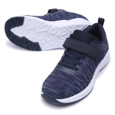 China Breathable Comfortable Soft Outsole Knit Children's Casual Shoes Running Shoes Children's Sneakers Upper Girl Boy's Student for sale