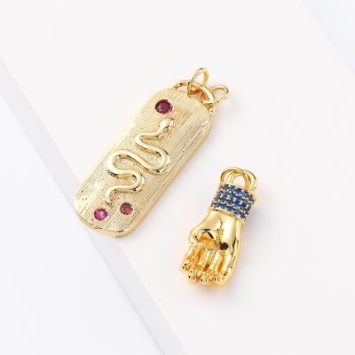 China FASHIONABLE Charm Bracelet Fang Star Butterfly Star Butterfly Pendant Alloy KC Jewelry DIY Accessories Craft Jewelry Production for sale