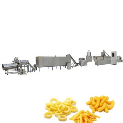 China Mais-Hauch-Fertigungsstraße-Doppelschrauben-Imbiss-Extruder-Maschine 150kg/h 250kg/h zu verkaufen