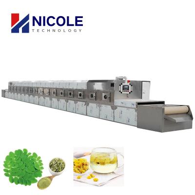 Chine CE de stérilisation Certificed de thé de fleur de machine de séchage de thé vert de la micro-onde 20kw à vendre