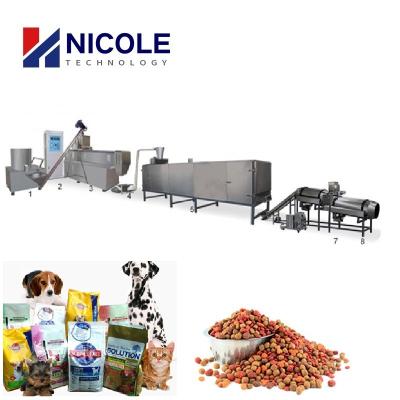 Cina Linea automatica piccola macchina industriale di produzione alimentare dell'animale domestico dell'espulsore del cibo per cani in vendita