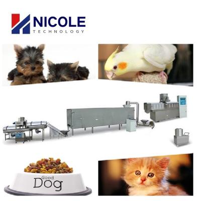 Chine 220V - ligne aliments pour chiens de production alimentaire de l'animal familier 440V secs d'extrusion faisant la machine à vendre