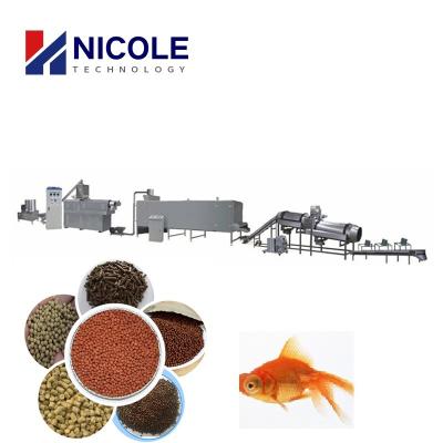 China Commercial Fish Feed Production Line Full Automatic Floating Feed Making Machine for sale