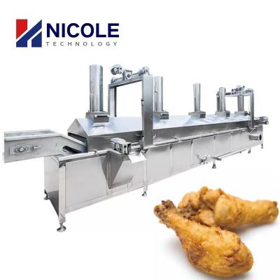 Chine Machine profonde électrique commerciale de friteuse du SUS 304 pour la viande de poulet à vendre