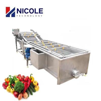 China Elektrische Fruit het Plantaardige Schoonmaken Machine die Multifunctionele 2.2kw wassen - 10.7kw Te koop