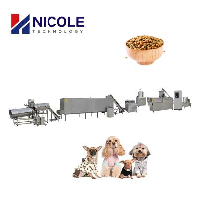 China Automático lleno del tornillo del perro casero de la máquina seca gemela de Cat Food Dog Food Extrusion en venta