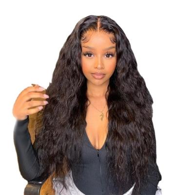 China 26inches Water Wave Heat Resistant Synthetic Hair For Women Daily Wear 613 Full Lace Water Wave Wigs Long for sale