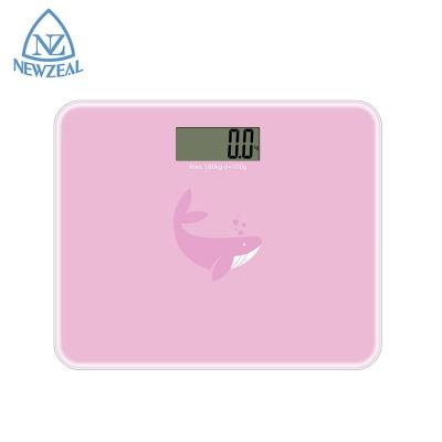 China Bathroom Scales Low Price 180Kg Electronic Personal Scale Bathroom Scale Cartoon Scale for sale