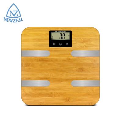 China High Quality Digital LCD Screen Water Content Electronic Weighing Scale Bathroom Electronic Body Fat Measuring Scale for sale