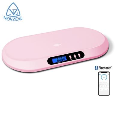 China Easy To Use Accurate High Tooth Blue Digital Hospital Baby Weight Measuring Scale With APP for sale