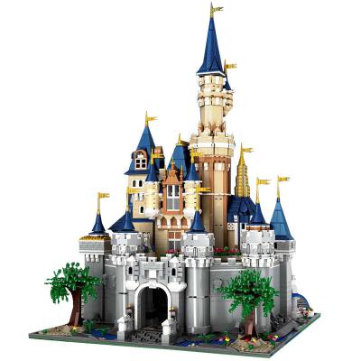 China Plastic Disneys Cinderella Dream Castle Paradise Creator DIY Toys For Children Princess Castle Building Block 8388pcs sets for sale