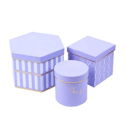 China Handmade Wholesale Hot Selling Hexagon Packaging Gift Box for sale