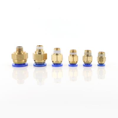 China Other Pneumatic Quick Coupler Connector With Male Staight Thread Air Hose Connector Brake Quick Coupling Fitting for sale